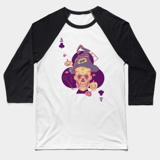 Ace of clubs Baseball T-Shirt